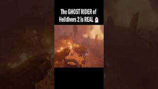 The GHOST RIDER of Helldivers 2 is REAL 👻 #helldivers2  #helldivers