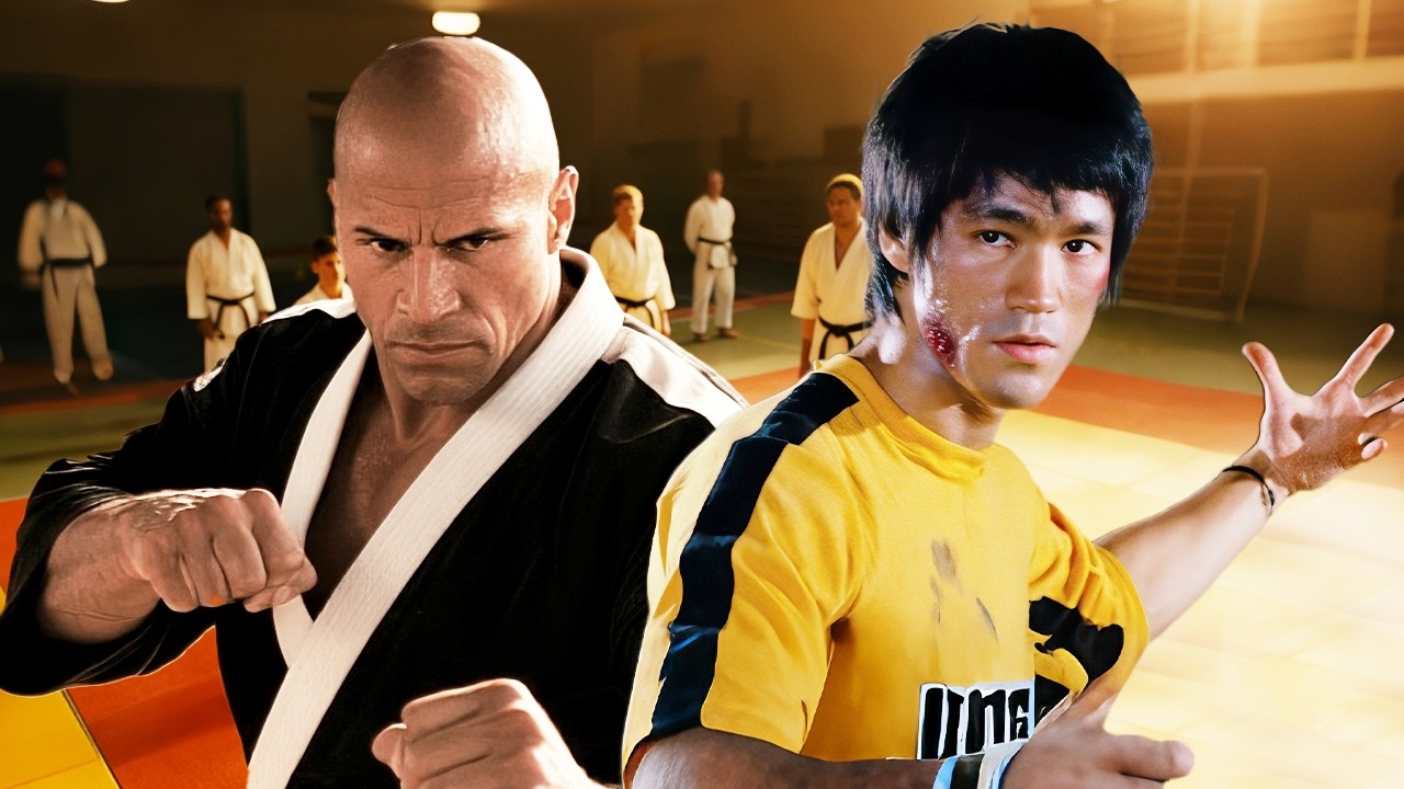 Брюс Ли использует Джит Кун До💪,чтобы заставить своего противника полностью признать поражение