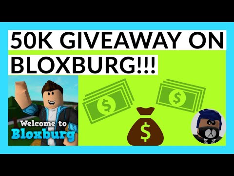 50k Giveaway In Bloxburg Roblox Youtube - 50k giveaway winner roblox bloxburg youtube