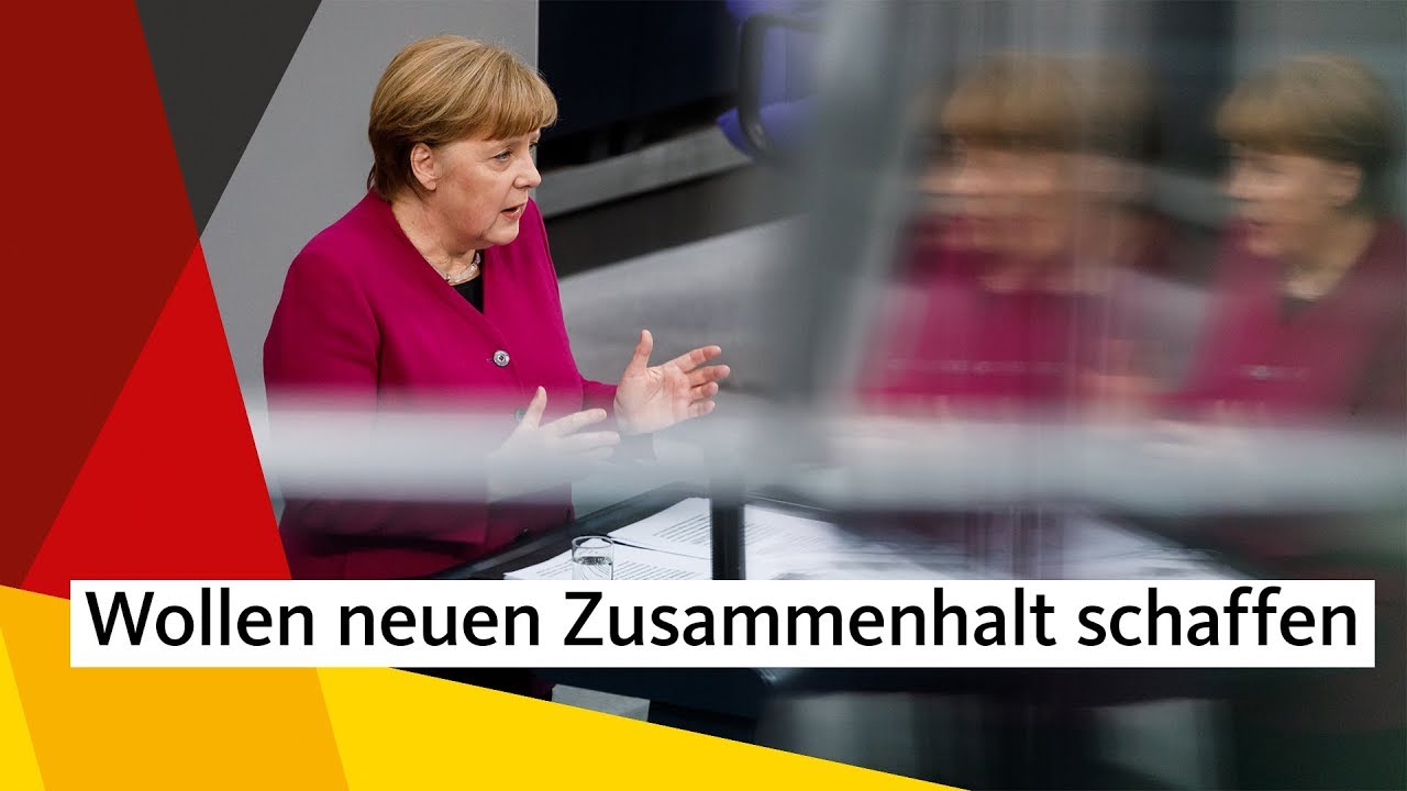 unioncom Angela Merkel: Wir wollen einen neuen Zusammenhalt schaffen