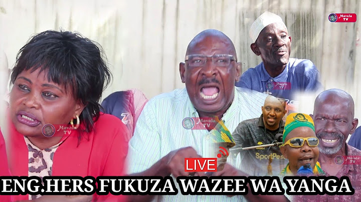 🔴#LIVE_ WAZEE WAMVAA ENG.HERSI " FUKUZA WALE WAZEE MAKAO MAKUU WANAKUHARIBIA! WALE AKILI HAMNAZO😂