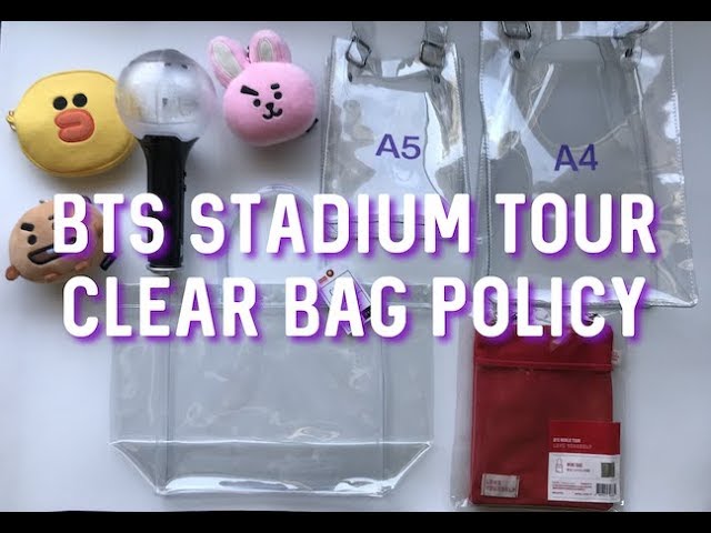 concert clear bag policy