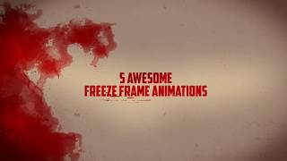 [digital products 669]Freeze Frames: Comic Pack - Final Cut Pro X | Apple Motion Template