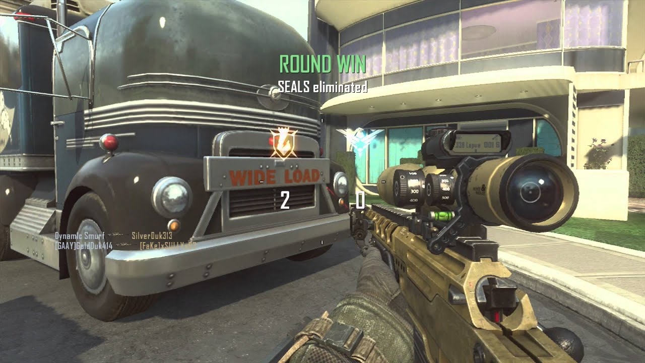 Funny Moments   Dynam1c Smurf Sniping with friends Part 3