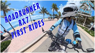 RX7 First Hyper scooter Feels that Beach Life