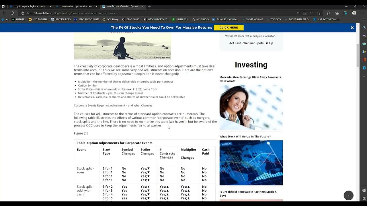 What Are NonStandard Options? (AMC Smiles, Shocking Past Past History) YouTube