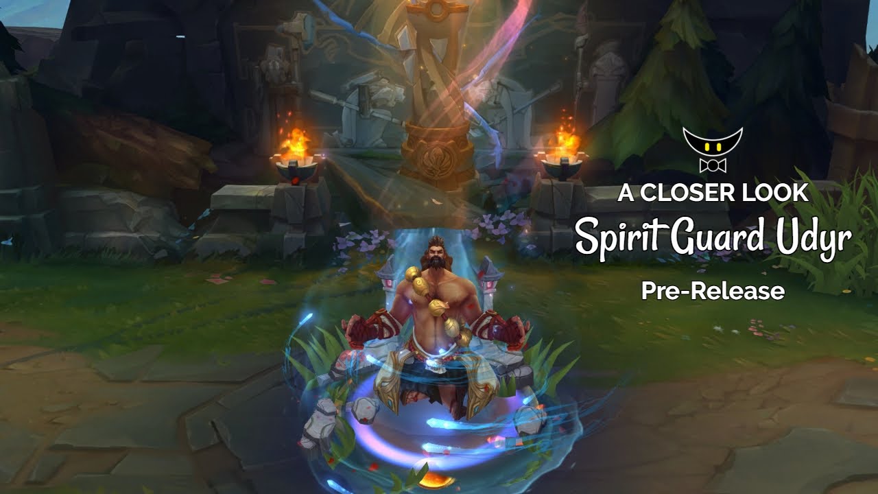 Udyr Spirit Guard Fix (+ All Skins Upscaled) Custom Mod // LoL 