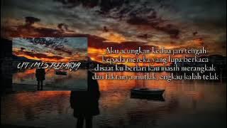 ONE Khalifa - OPTIMIS BERKARYA - Ft Arif Rapz  (  Lyric Video )