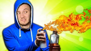 CO UDĚLÁM KDYŽ NAJDU PAVOUKA? | Kill It With Fire