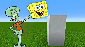 Squidward Spawns Snowman Bob