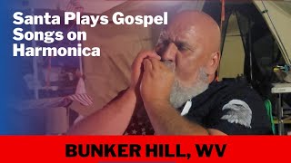 @65BigDaddyDaveplays gospel songs on #harmonica