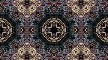 VJ Loop #67 Kaleidoscope Video Background Screensaver 1 Min