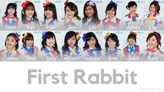 Video thumbnail of "「First Rabbit」 by MNL48 2nd Single Senbatsu (Filipino & English Lyrics)"