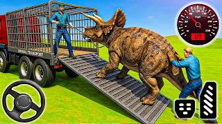 Dino Cargo Truck Driving Sim - Animal Transport Cargo Truck Driving - Android Gameplay screenshot 1