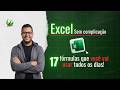 Excel sem complicação 17 formulas que você vai usar todos os dias !