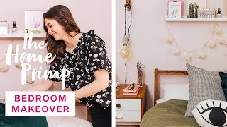 Gorgeous Bedroom Makeover On A Budget | Small Bedroom Design Ideas | The Home Primp