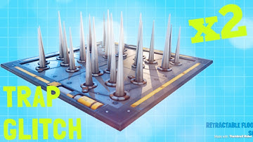 How to place a trap on top and bottom of a floor - Fortnite BR