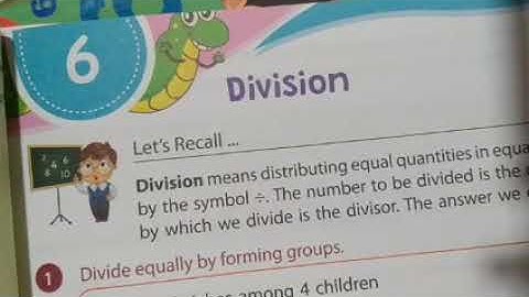 viva Start up maths Solution class 3 Chap 6 Division BY-SADDAM SIR