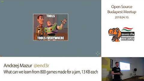 Andrzej Mazur - What Can We Learn From 800 Games Made For A Jam, 13KB Each (OSBP Meetup 2018.04.10.)