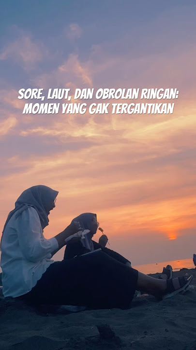Ngobrol Santai Ditemani Senja & Jajanan Pinggir Pantai #shorts #trendingshorts #sunset #pantai