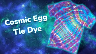 Cosmic Egg Tie Dye T-Shirt Tutorial - How To “Diagonal Drag”
