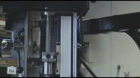 How to Manually Run the Quill on the ACER E-Mill w/ a Fagor CNC Control