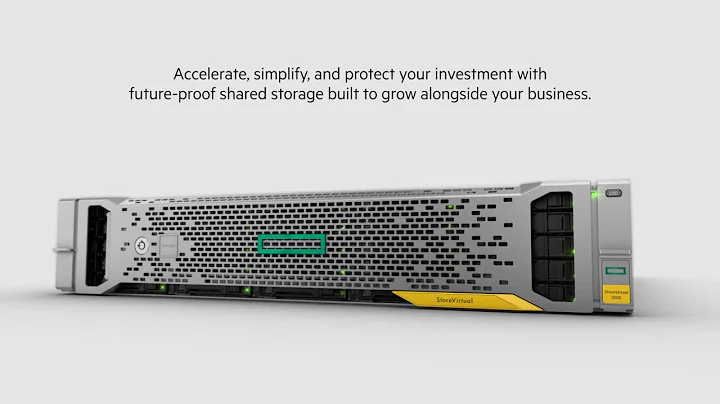 29861 HPE StoreVirtual 3200 Product Demo 1080 MOV Text