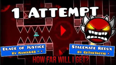 1 attempt on every EXTREME DEMON I