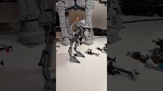 The Force of the MINDSTORMS is strong in this AT-ST! Lego Star Wars rocks.