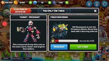 FGMobile - Alien Creeps TD: Event You Only Die Twice ( Hard ,Only Flak Without Mod )