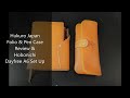 Hukuro A6 Folio and Pen Case Review with Hobonichi Dayfree A6 Set Up