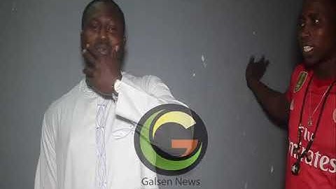 Face À face à la Tfm : Voici l'arrivée de Modou Lo en compagnie de son homme de confiance