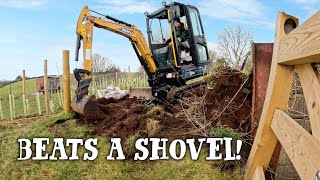 MY SORT OF GARDENING! - Getting to work with the digger