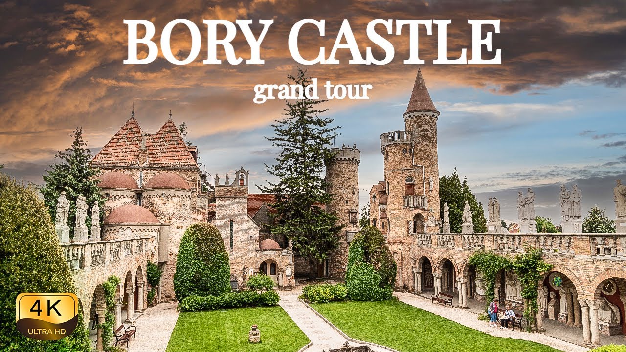 【4K】Замок Бори в Секешфехерваре, Венгрия - грандиозный тур