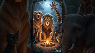Happy New Year 2026 🐶🐱🦁 |Jungle Animals Emotional Story💖#trending #youtubeshorts #shortsfeed #shorts