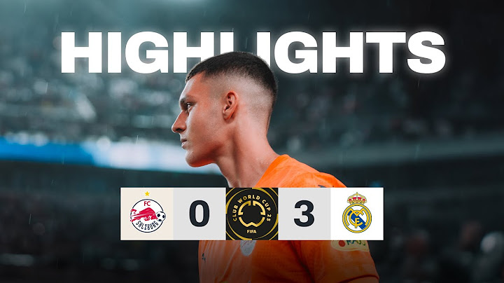 FC Salzburg – Real Madrid 0:3 | Highlights | FIFA Club World Cup
