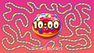 10 Minute Cartoon Donut 🍩 Timer Bomb 💣 screenshot 3