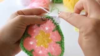 How to crochet an African Flower | crochet Hexagon Tutorial