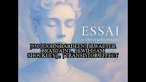 1950 | [John Bardeen] { [Walter Brattain] ,  { [William Shockley] ,  | Transistor effect