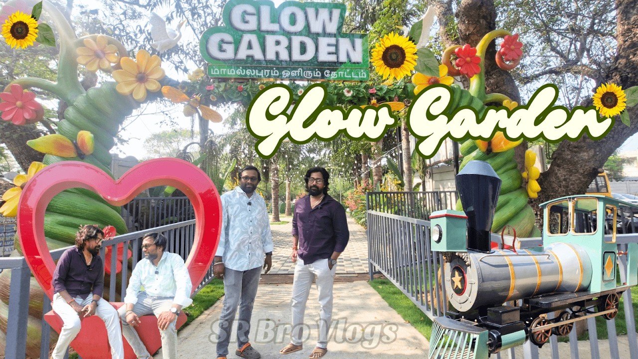 Glow Garden in Mahabalipuram