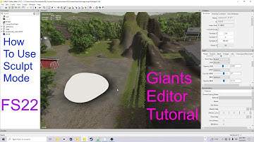 Tutorial Giants Editor | De Terrain Sculpt-modus gebruiken | Stap 3 voor beginners | FS25