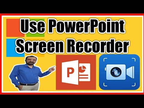 How to record computer screen with PowerPoint | Screen recorder for PC ...