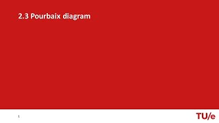 2.3   Pourbaix diagram