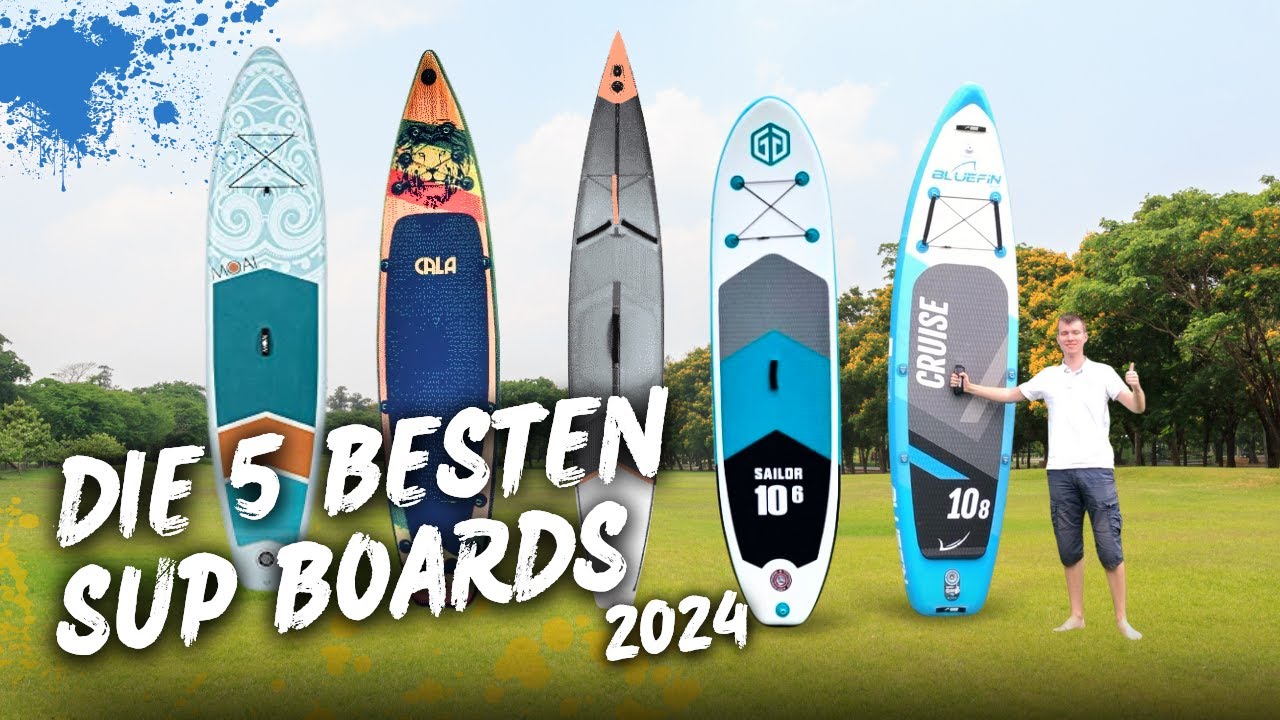 SUP Board Test 2024: Die 5 besten Stand Up Paddles getestet! - YouTube