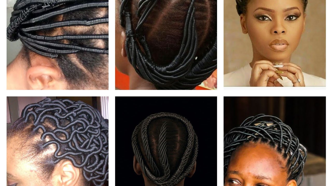 AFRICAN THREADING HAIRSTYLES/ FOR REAL AFRICAN LADIES YouTube