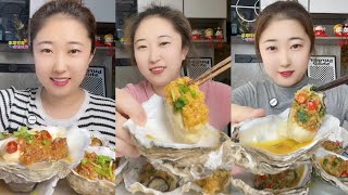 Asmar Challenge Eating Seafood Shrimp Crap Squid 1Mukbbang