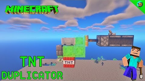 How to Make Simple TNT Duplicator in Minecraft 1.16+ (Automatic) | #minecraft #tnt #tntduplicator