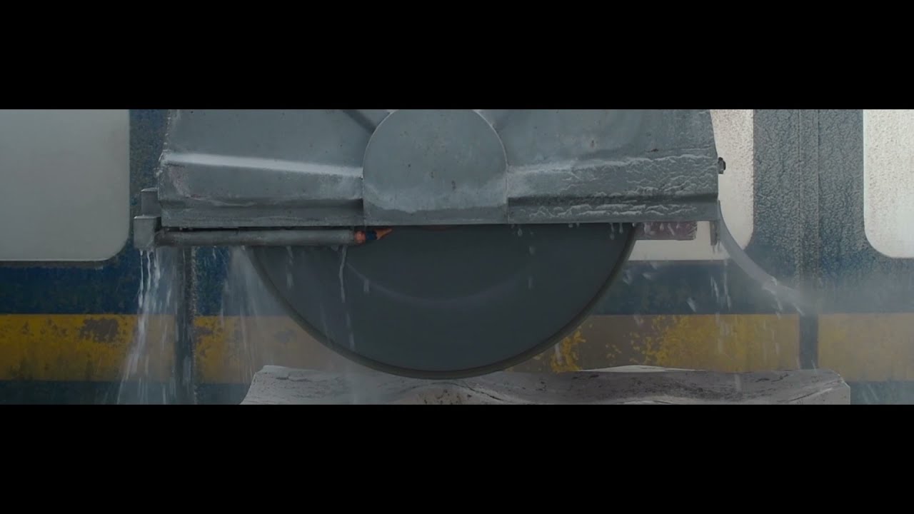 Lithos Design - Behind the Machinery "The Sculptor" Bridge Saw