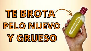 MEZCLA ESTO EN TU SHAMPOO Y TU CABELLO NO PARARÁ DE CRECER 😱¡NO LO USES MUCHO!😍(REMEDIO POTENTE)