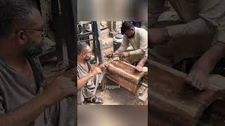Manufacturing a cotton carding machine  #crafts #machine #manufacturing